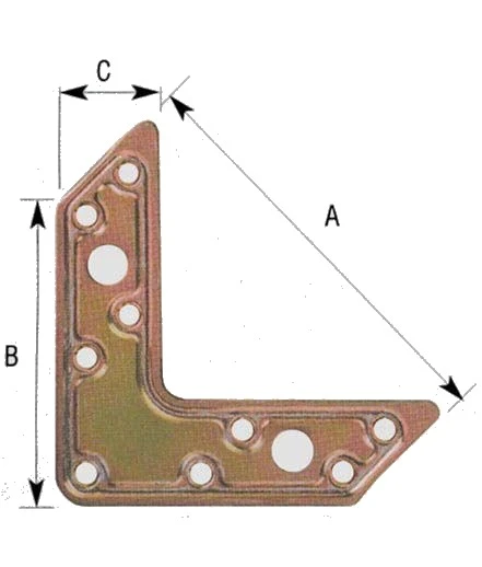 Angolo di giunzione pesante a.752