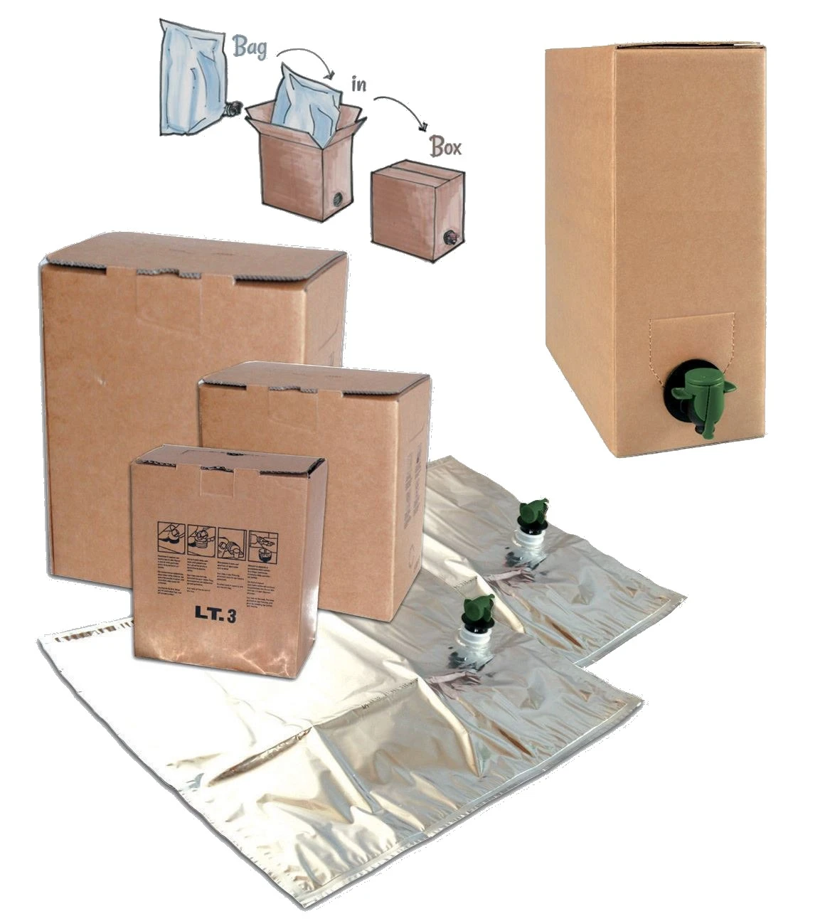 Bag per olio di oliva