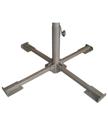 Base metallo ombrelloni
