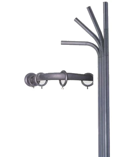 Bastone tenda curvabile "twisting"