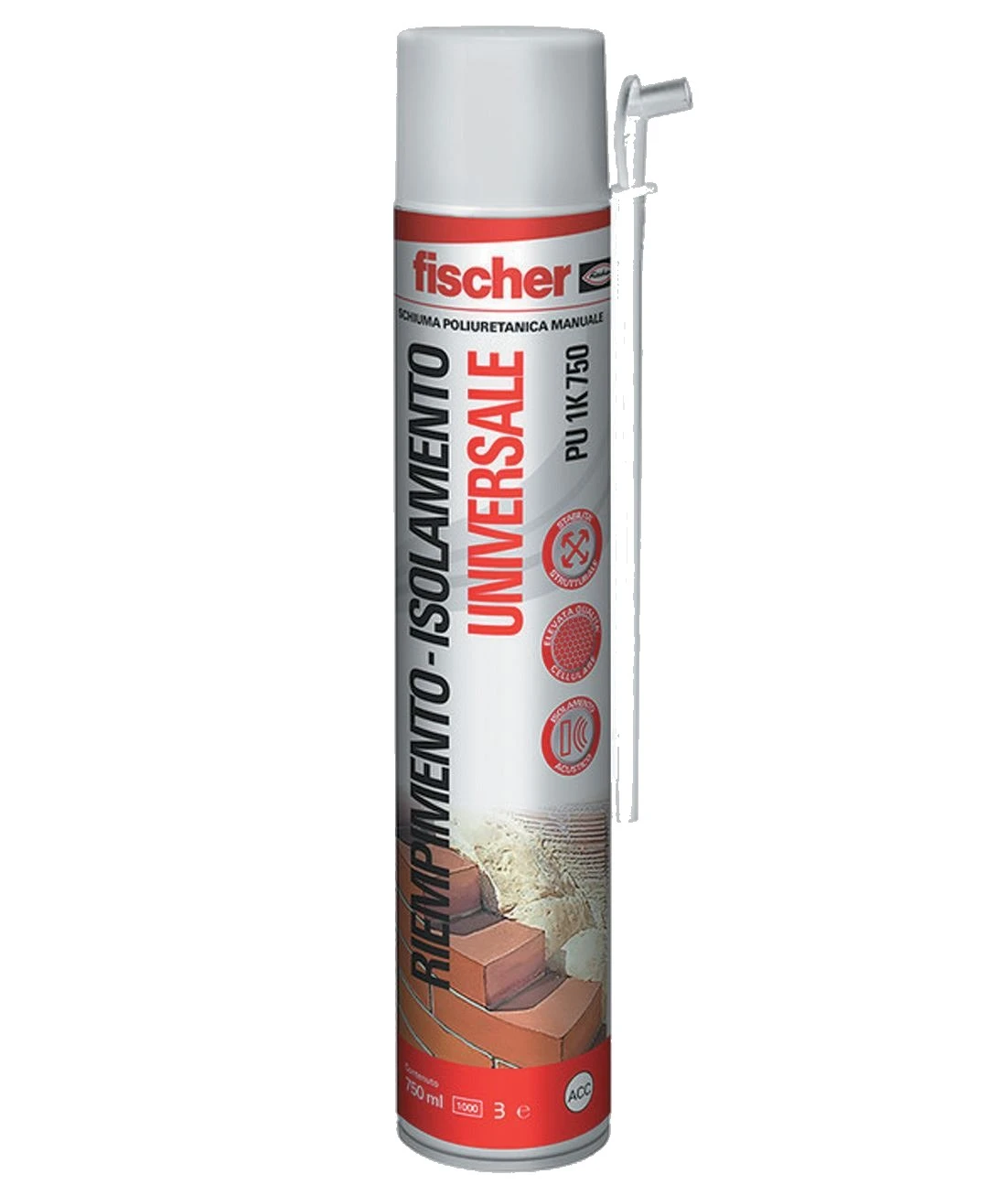 Beccucci per schiuma poliuretanica fischer