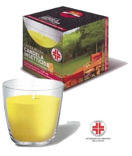 Candela insetticida prof citronella "zanzabreak "
