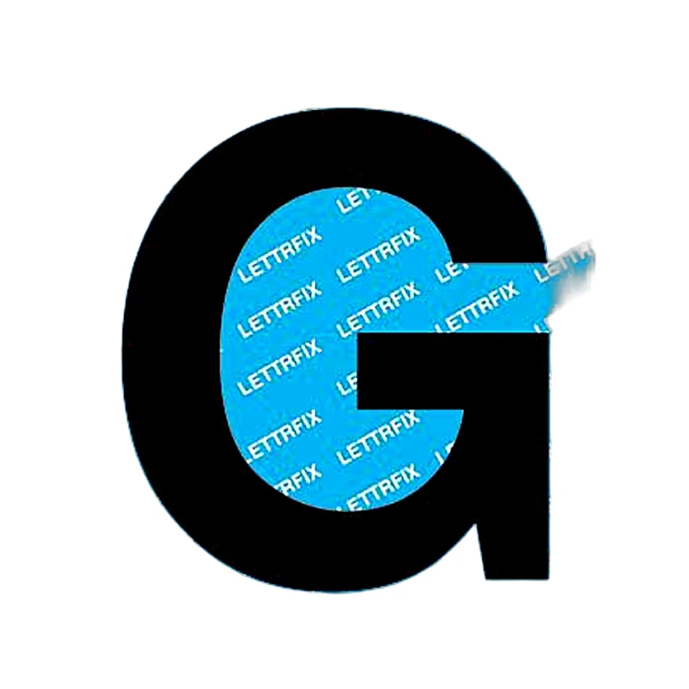 Carattere adesivo "g"