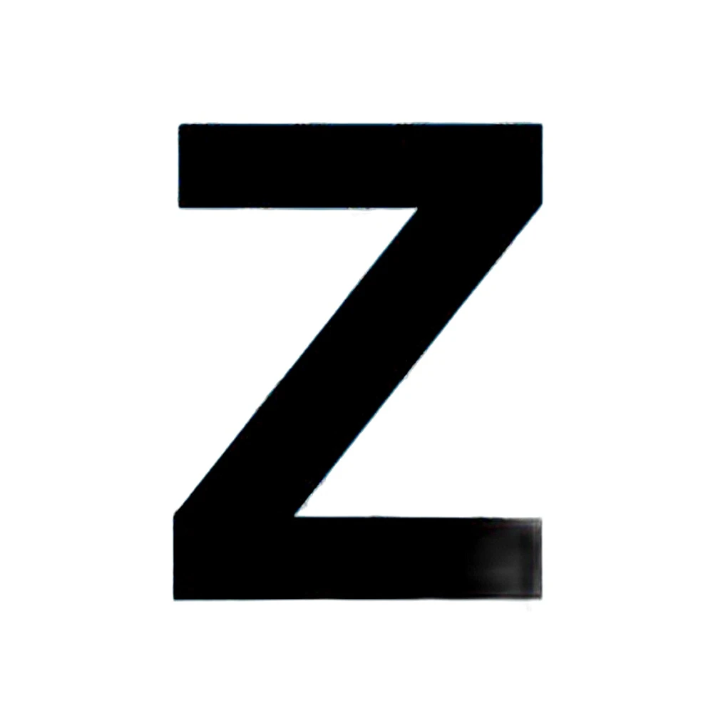 Carattere adesivo "z"