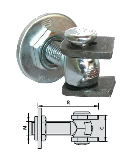 Cardine regolabile comunello a.160