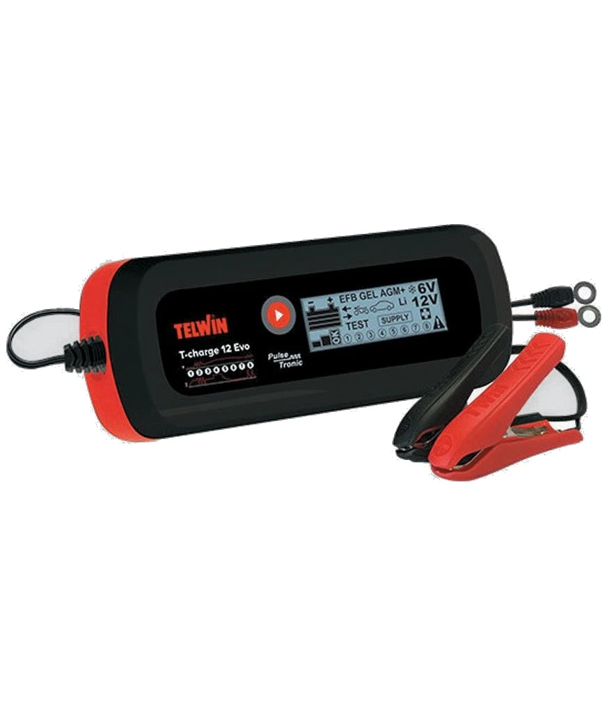 Carica batteria t-charge 12 evo
