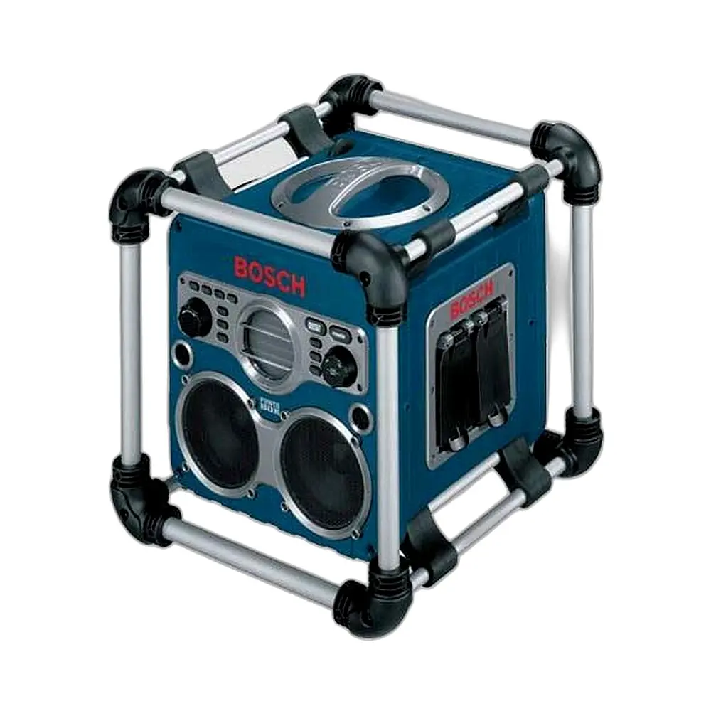Caricatore batteria con radio bosch gml 24v