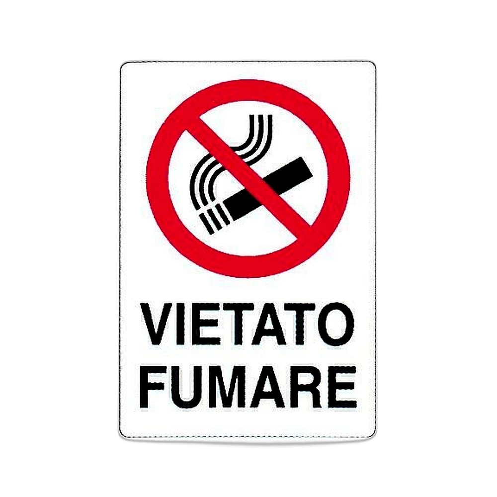 Cartello "vietato fumare"