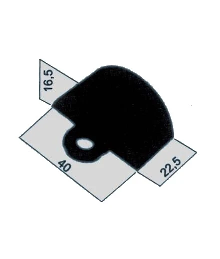 Cavallotto per pannnelli ondulati