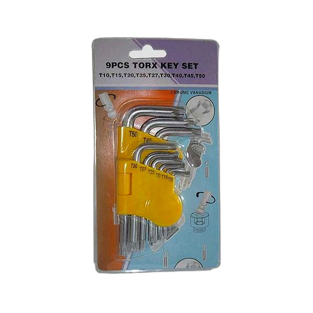 Chiave torx serie 9 pezzi