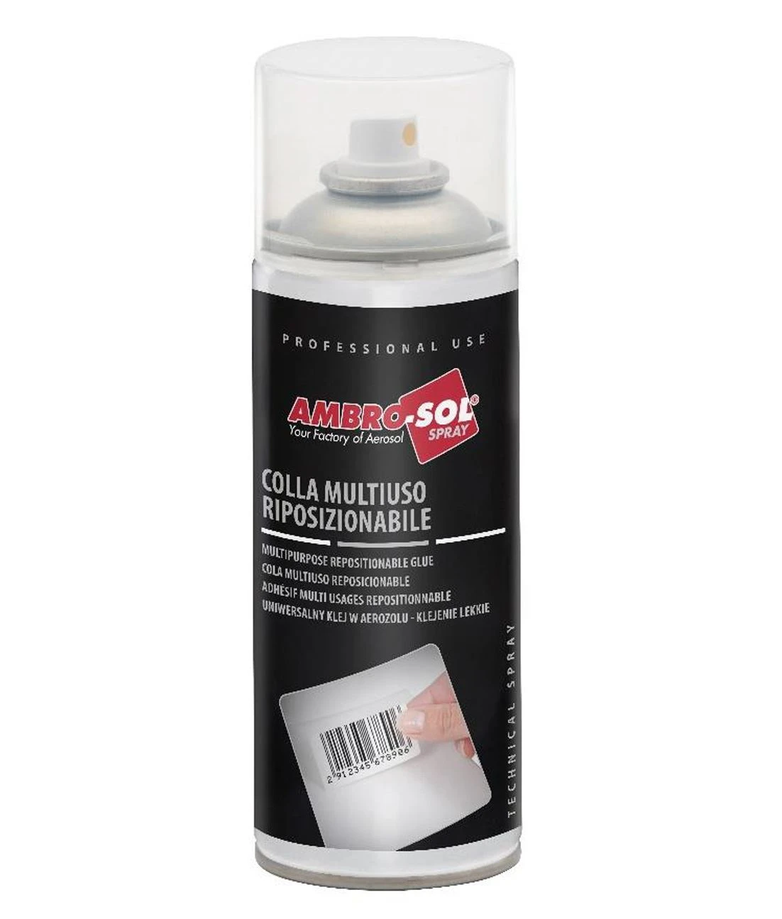 Colla spray removibile ambro-sol