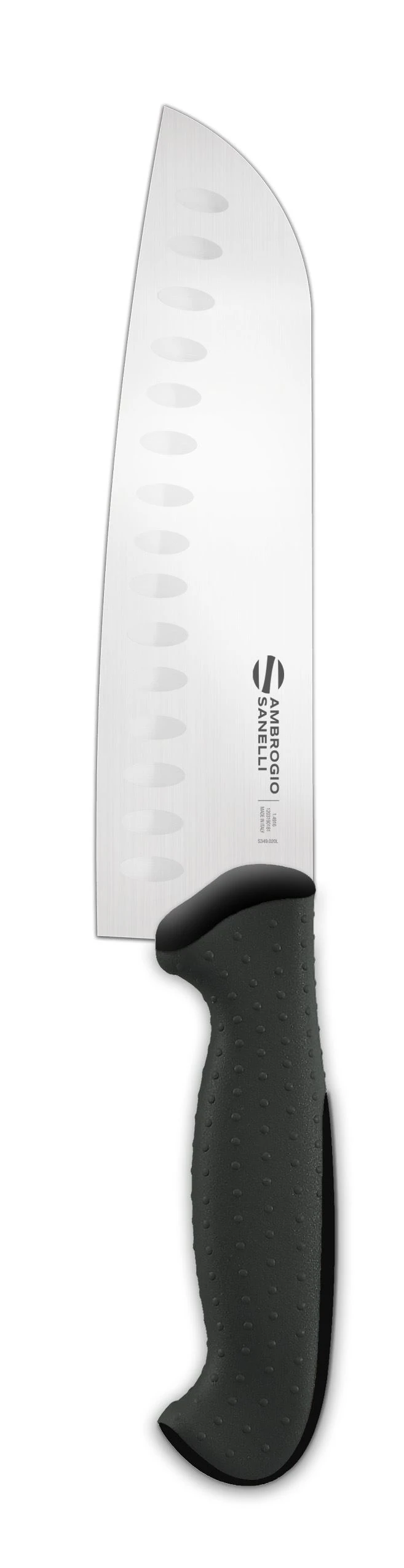 Coltello santoku lama alveolata tecna