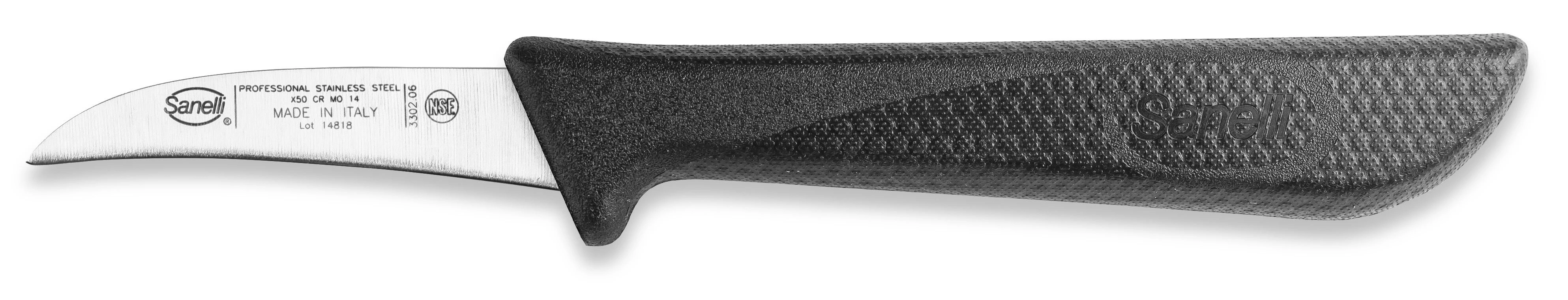 Coltello skin verdura curvo