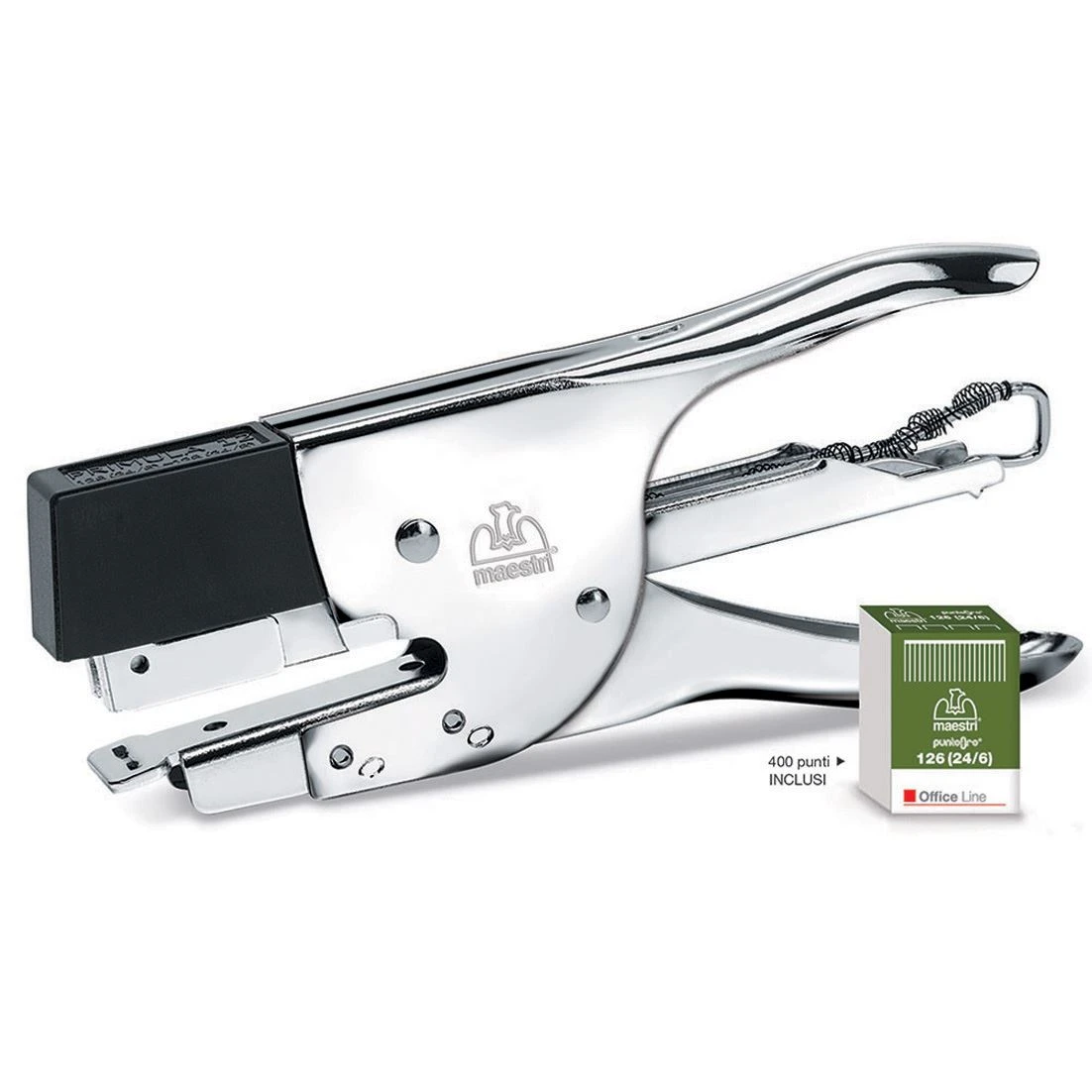Cucitrice a pinza primula 12 cromata