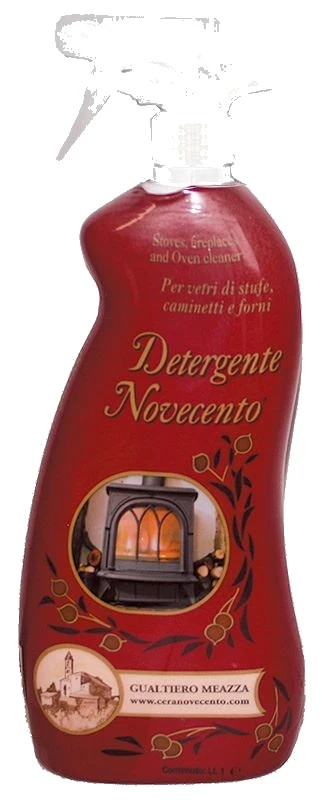 Detergente per vetri camino e stufa