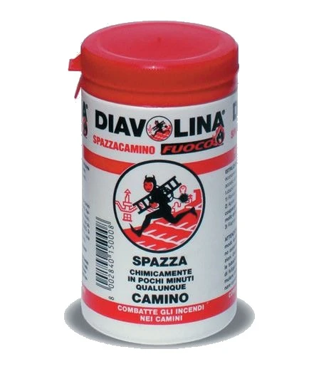 Diavolina spazzacamino barattolo