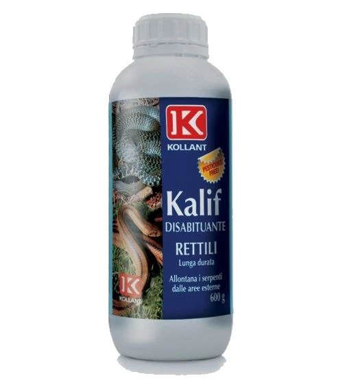 Disabituante per rettili di lunga durata kalif