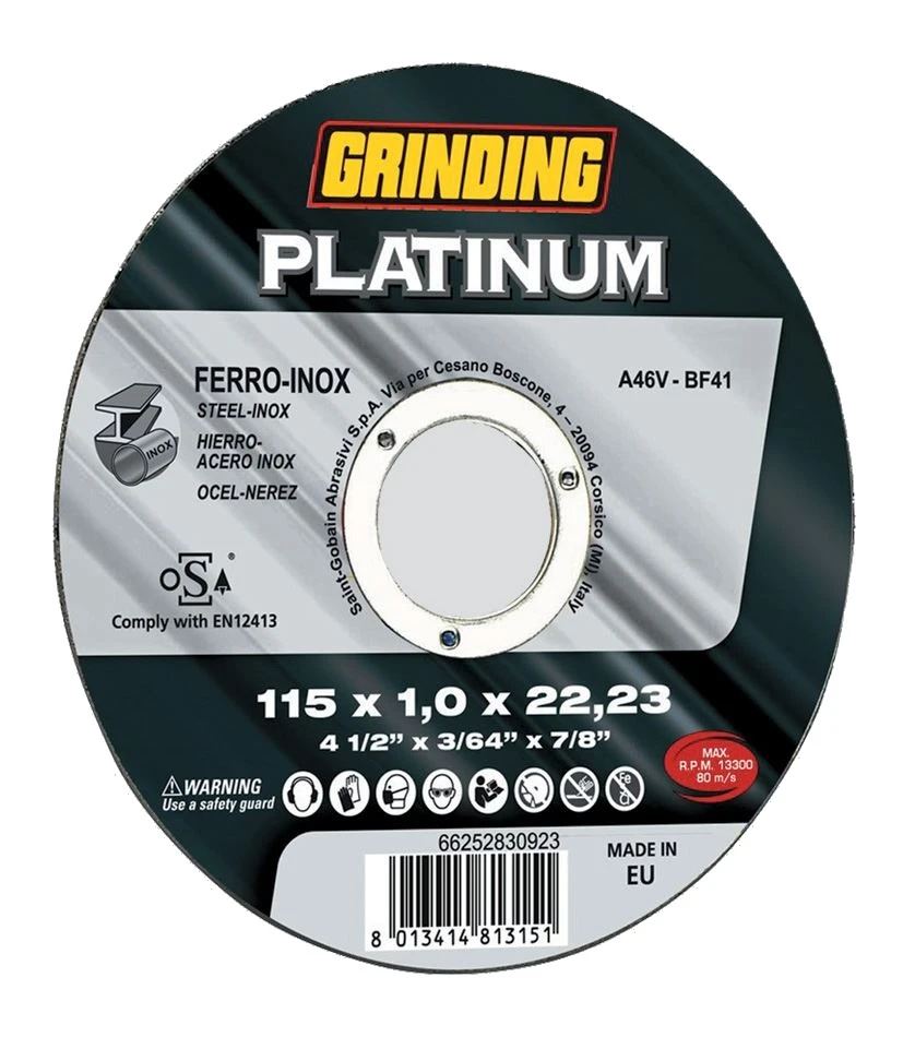 Disco abrasivo grinding piano platinum