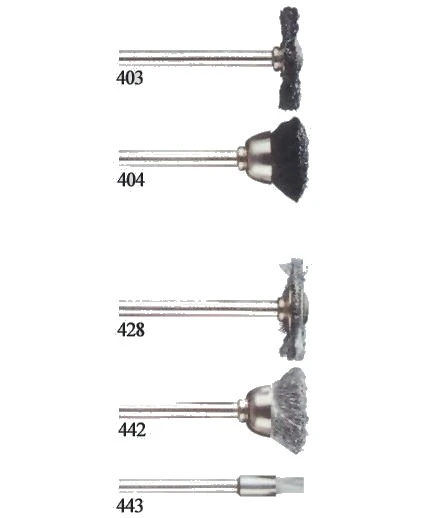 Dremel SPAZZOLA IN SETOLA 403 - Mm. 19