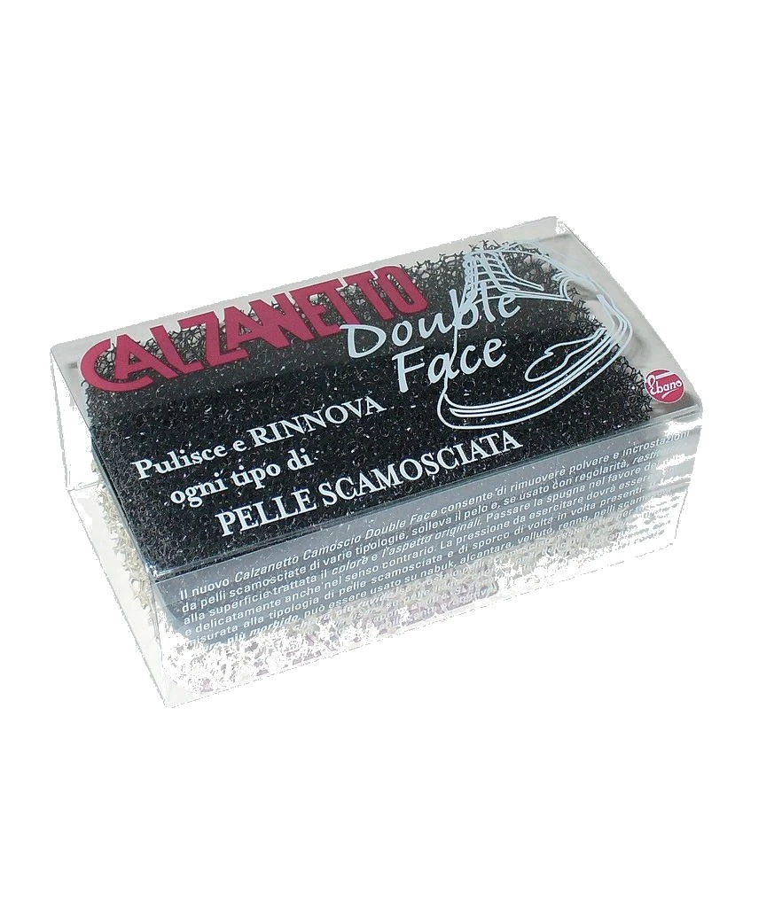 Ebano calzanetto plus camoscio double/face