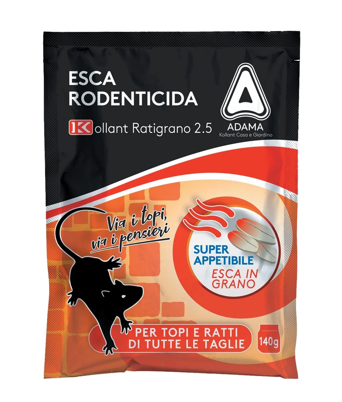 Esca topicida ratticida ratigrano