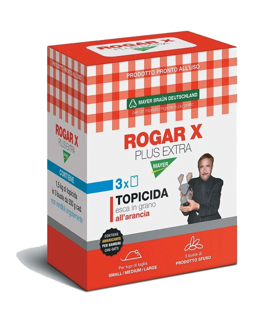 Esca topicida rogarx tris grano