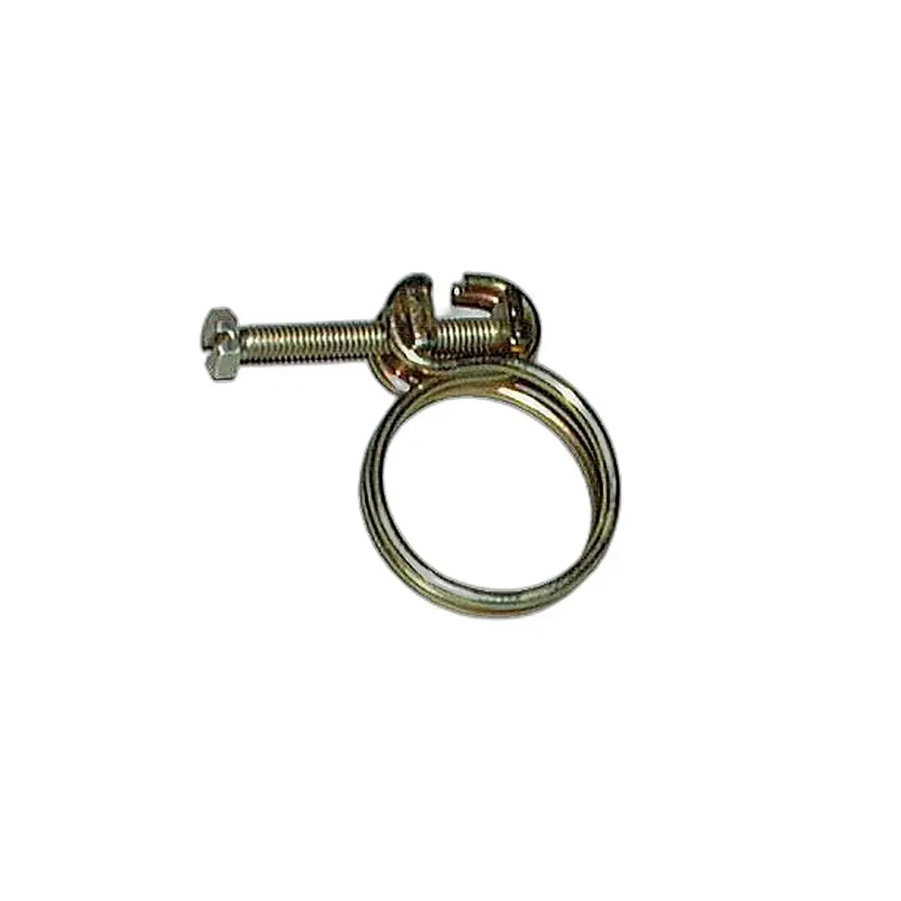 Fascetta stringitubo zincata a doppio filo