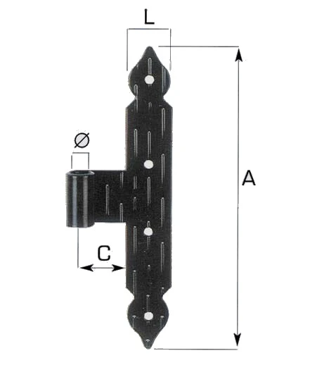Ferro a "t" a.501