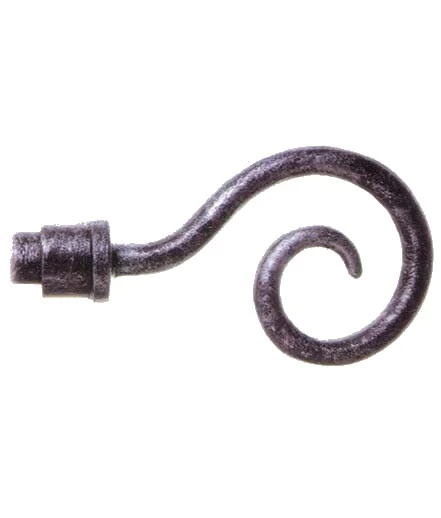 Finale lumaca per bastone iride a.835