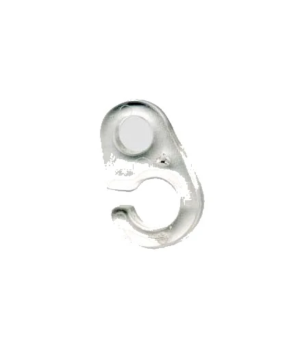 Gancetto plastica per anello tenda