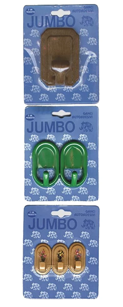 Gancio adesivo jumbo