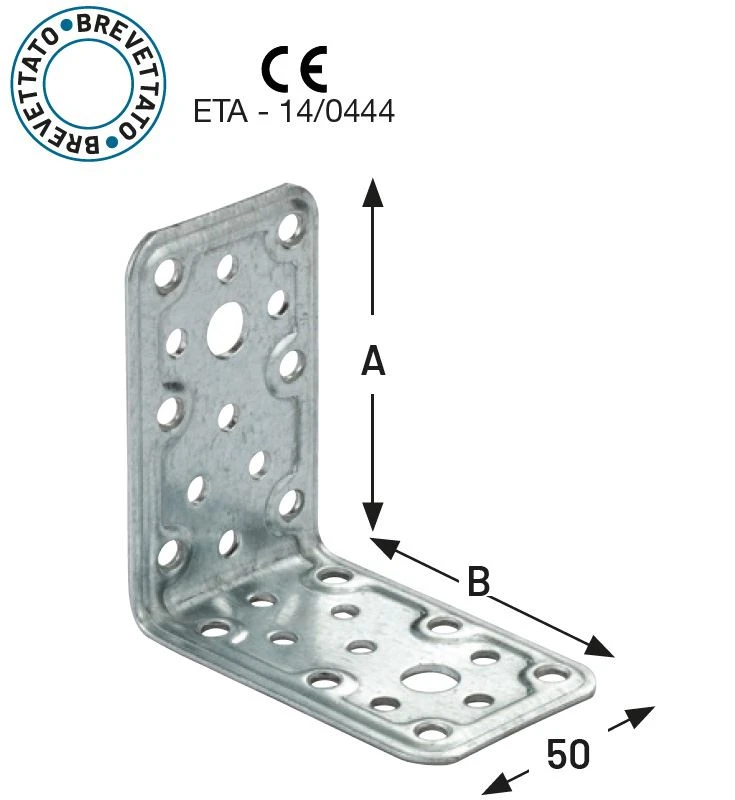Giunzione pesante ad angolo stampata ”zs”871