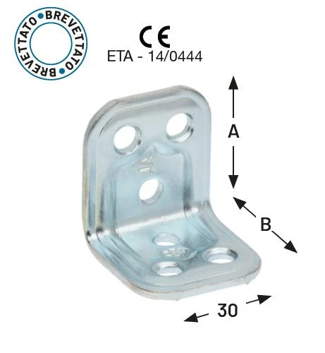 Giunzione pesante ad angolo "zs"849