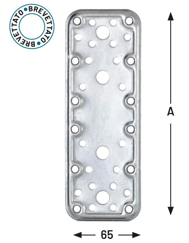 Giunzione pesante diritta stampata "zs"872
