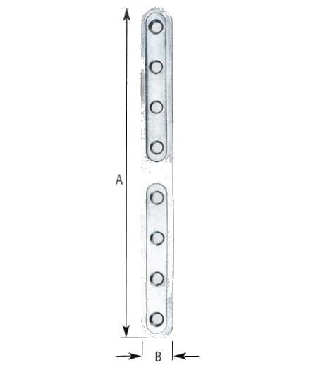 Giunzione pesante dritta stampata a.778 – Inox