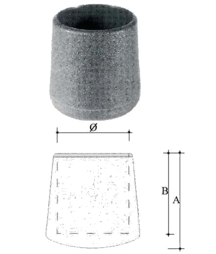 Gommino a goccia in pvc per esterno