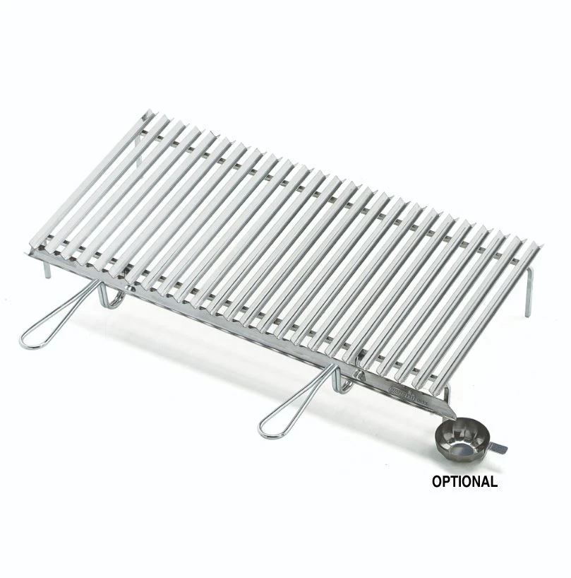 Gratella inox a 2 manici a. 20610