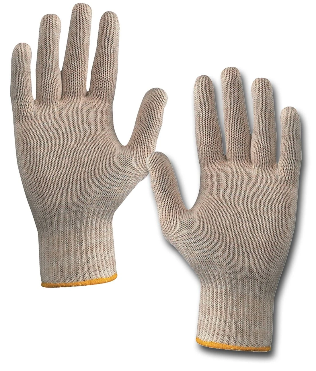 Guanto cotone fibra naturale con polsino