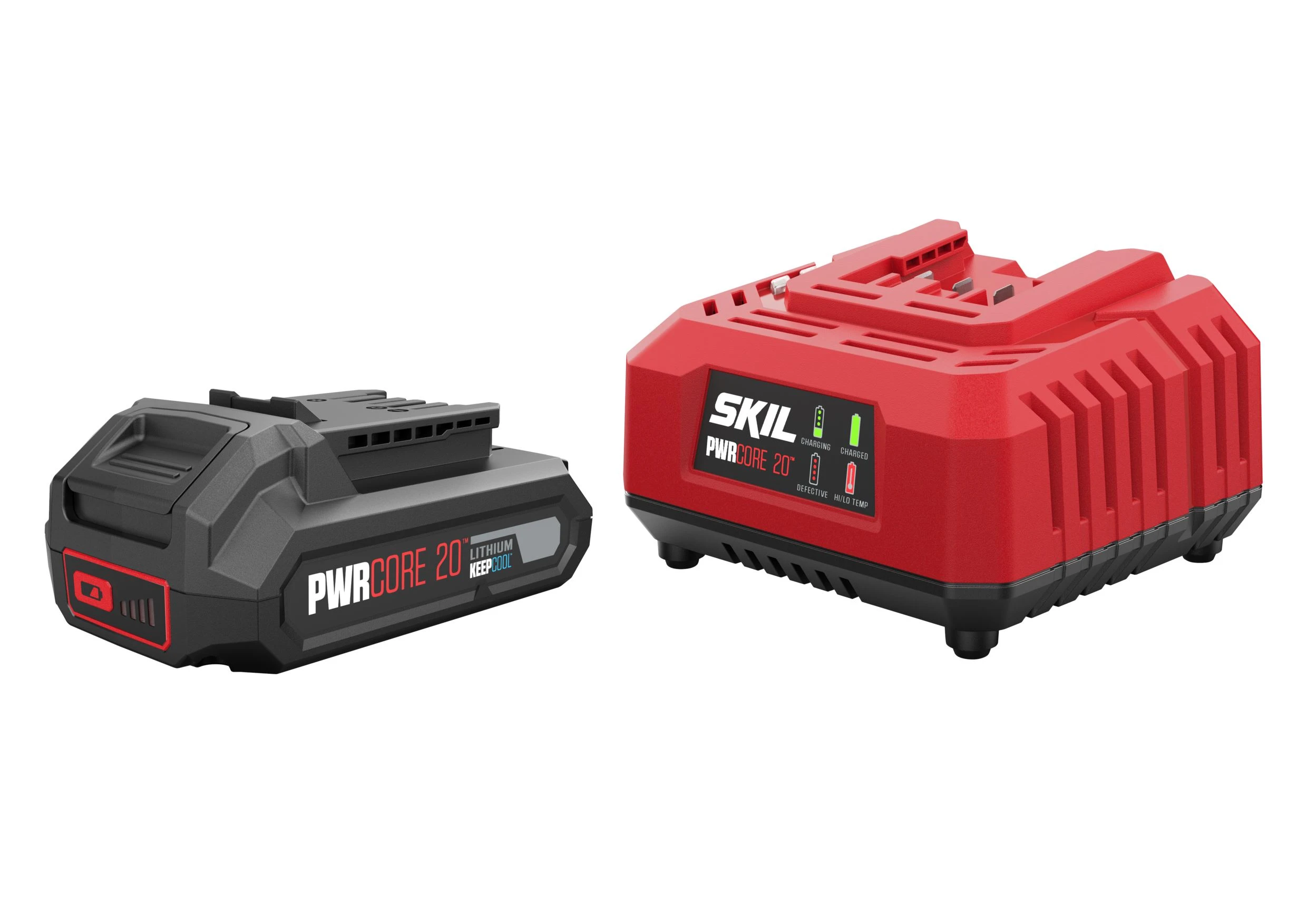 Kit 20v skil 3116(caricabatterie.+batteria da 2,0ah)