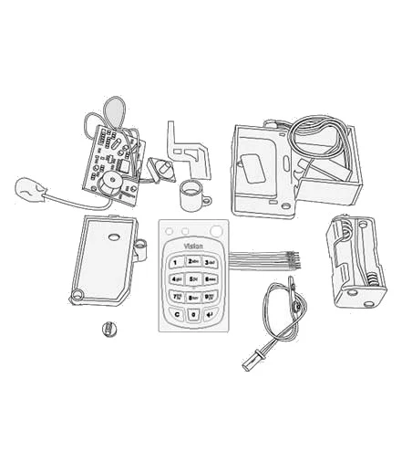 Kit conversione digita digit vision cisa 07114