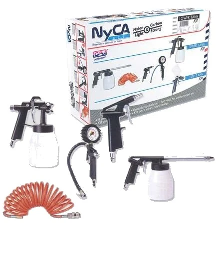 Kit "nyca" completo ad attacco rapido per verniciatura