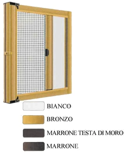 Kit zanzariera alluminio modulare