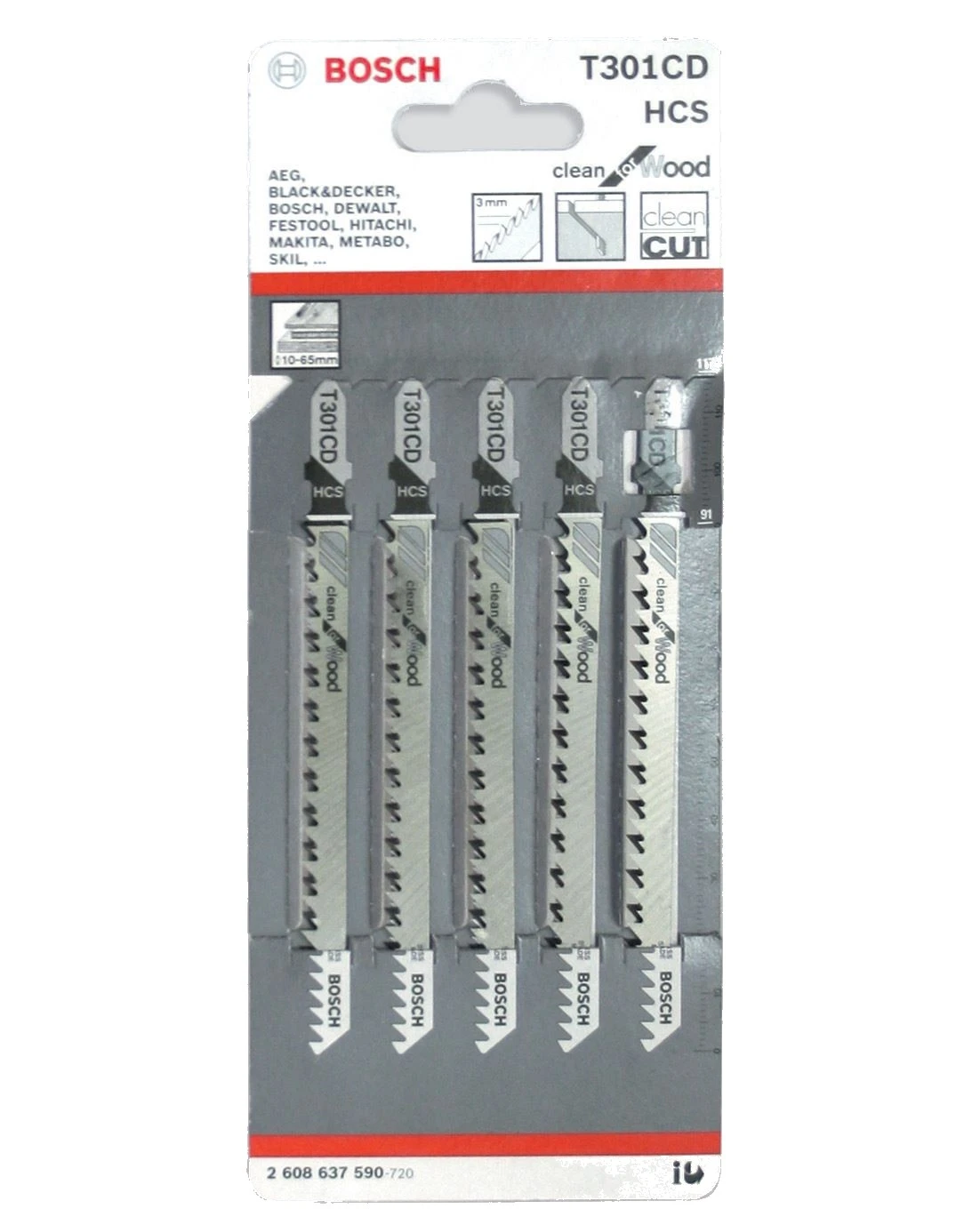 Lame seghetto legno bosch – Art. 2608637590