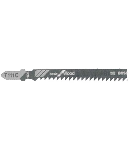 Lame seghetto legno bosch attacco a 2 denti