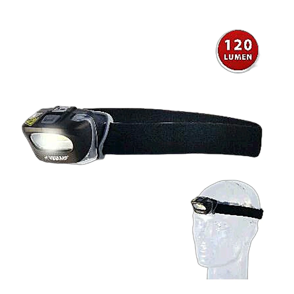 Lampada da testa zeus cob led 3w in abs