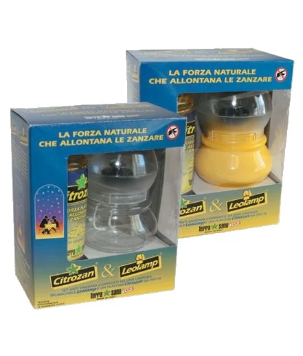 Lampada ricaricabile citronella +olio