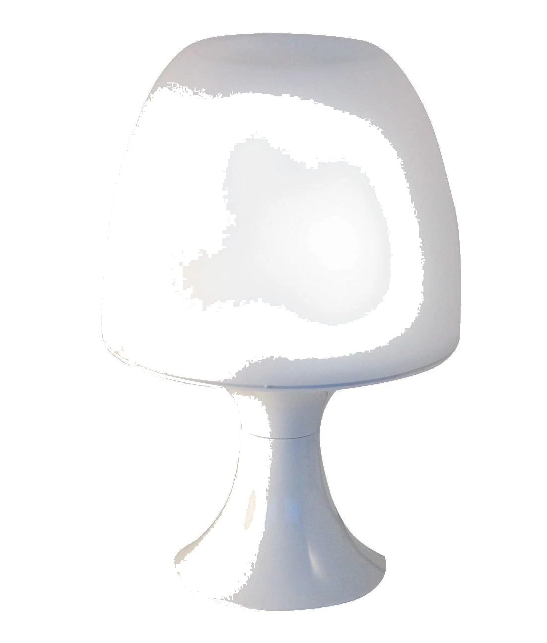Lampada tavolo mushroom bianca