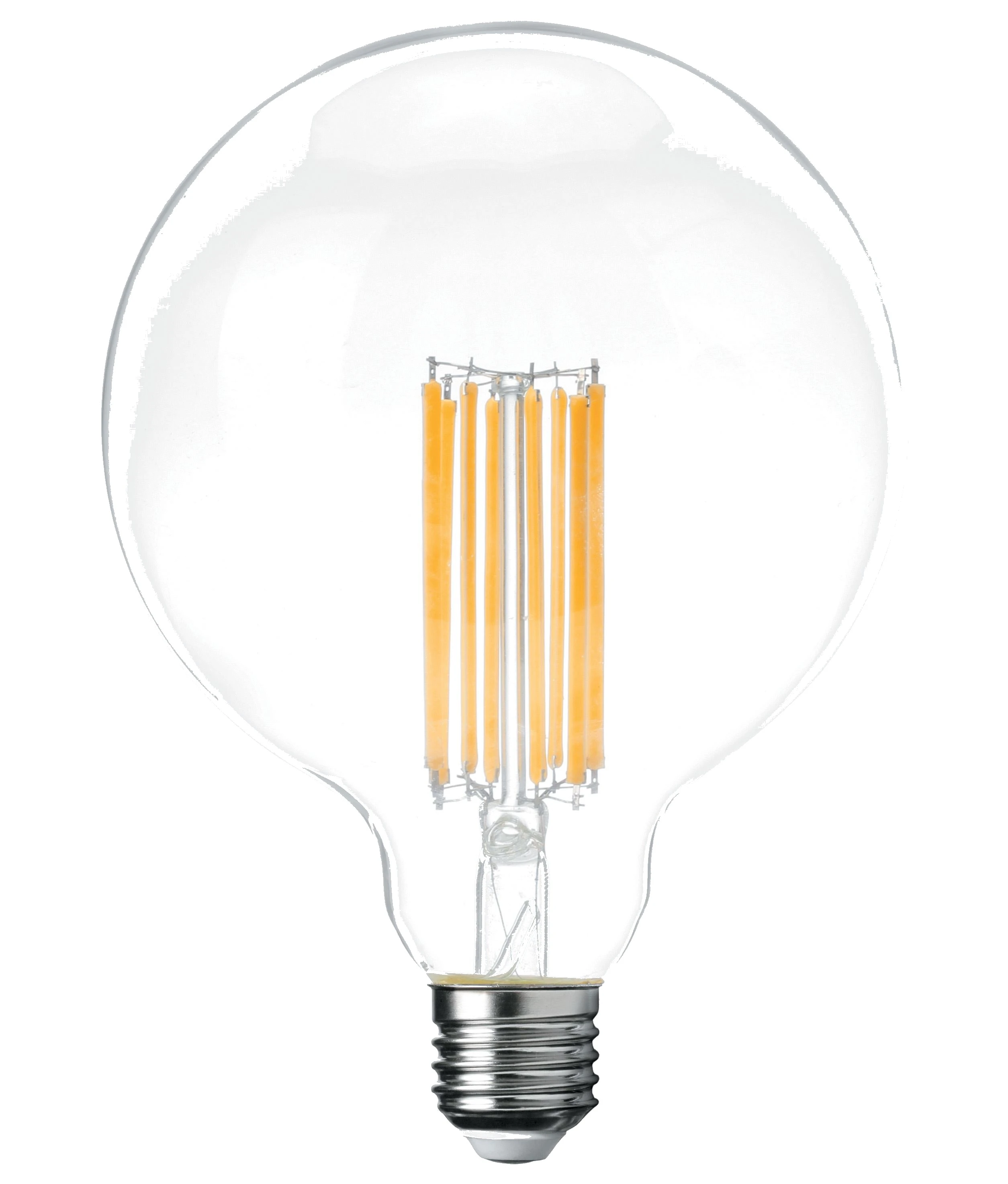 Lampada vetro trasparente wireled filo globo