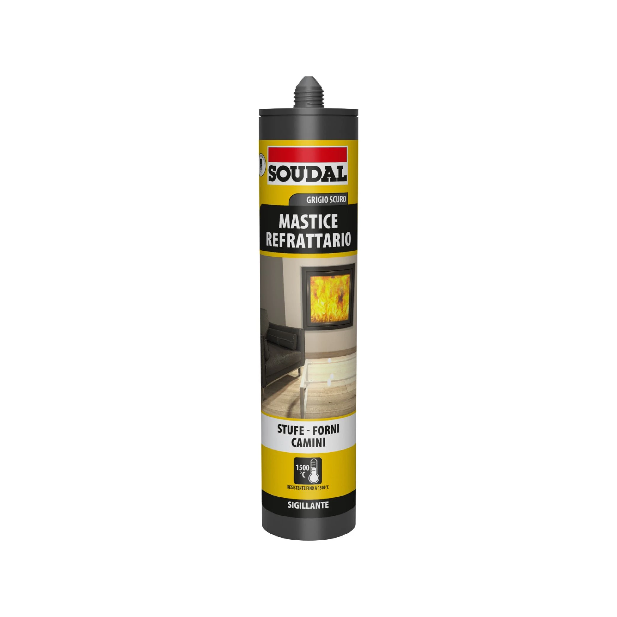 Mastice refrattario 1500°c soudal