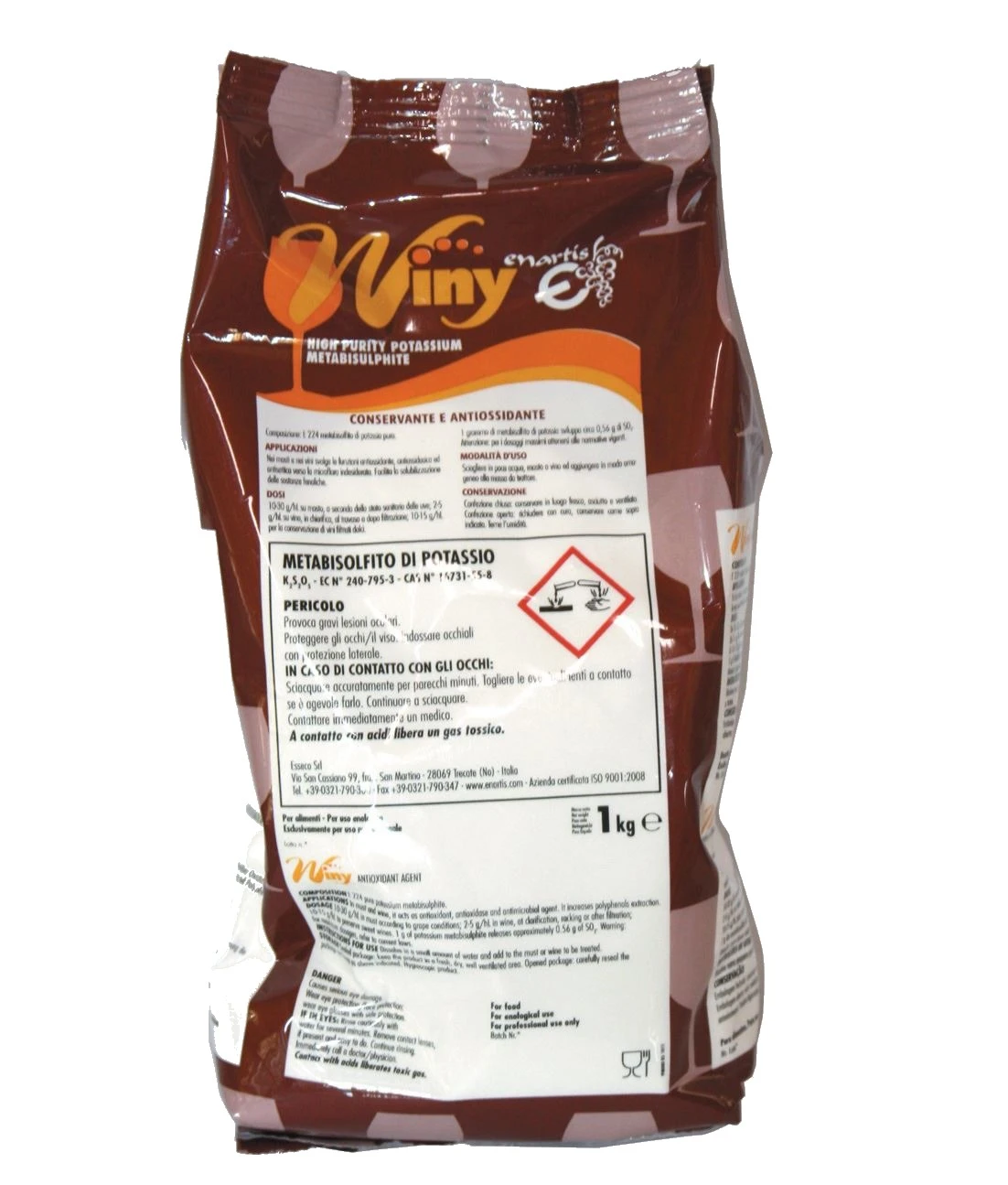 Metabisolfito potassico e224
